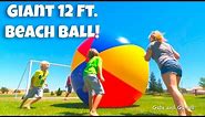 Giant Beach Ball! HUGE Inflatable 12 FT Tall! | Vat19