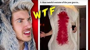 REACTING TO THE WORST HALLOWEEN COSTUME FAILS!