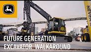 Future Generation Excavator Walkaround | John Deere Construction
