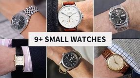 9 Great Watches for Small Wrists (Under 40mm) // Seiko, Rolex, Hamilton and MORE