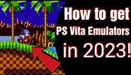 How to run emulators and homebrew games on the PS Vita in 2023!
