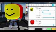 how to make a noob spider in Roblox