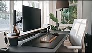 Clean Modern Desk Setup | Home Office