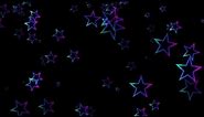 Free Stars Animated Background in Black Screen