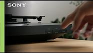 LX310BT Turntable with BLUETOOTH connectivity | Sony