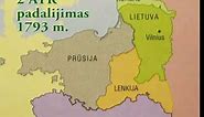 Lietuvos sienos 1009-2009 - LDK žemėlapiai. History and borders of Lithuania.
