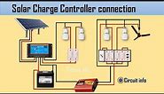 Solar Charge Controller Connection Diagram @CircuitInfo