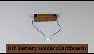 DIY Battery Holder (Cardboard) | ThinkTac