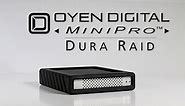 Oyen Digital 8TB MiniPro Dura RAID USB-C Portable Rugged Hard Drive