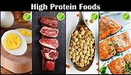 Highest Protein Foods |Foods Rich In Protein |Best Protein Rich Foods On The Planet