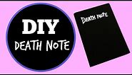 DIY Death Note Notebook | Anime Inspired Crafts