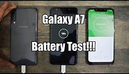 Samsung Galaxy A7 (2018) Battery Charging Test!!!