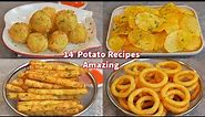 14 Amazing Potato Recipes!! Collections ! French Fries , Potato Chip , Potato Snack, Potato Sticks