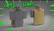 How to make Capes/Cloaks (Roblox) (For Beginners) [ Blender 2.9 ]