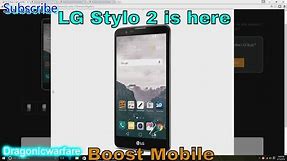 LG Stylo 2 is finally here (Specs) (Boost Mobile)
