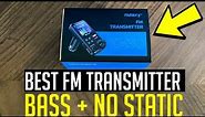 Nulaxy KM30 FM Bluetooth Transmitter Review | Best Bass Bluetooth Transmitter for Any Car!