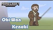 Minecraft: Pixel Art Tutorial and Showcase: Obi-Wan Kenobi (Star Wars)