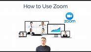 How to Use Zoom Online Meetings - Setting up an account and hosting a meeting tutorial