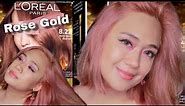 REVIEW | L'oreal Paris (Excellence Fashion) hair color in ROSE GOLD