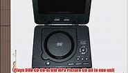 Durabrand 7 Portable DVD Player w/ Battery and Remote