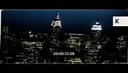 1970s Aerials Through Manhattan Skyline, 35mm