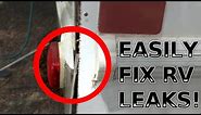 How to Reseal and Replace your RV Exterior Molding Trim to FIX LEAKS | RV Renovation Tips and Tricks