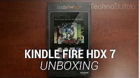 Kindle Fire HDX 7 Unboxing