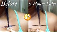 how to make your hair grow longer!!! 2 inches OVERNIGHT!!!