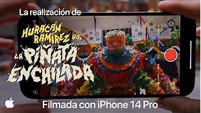 Filmada con iPhone 14 Pro | La realización de Huracán Ramírez vs. La Piñata Enchilada | Apple