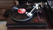 Pink Triangle Export hi-fi turntable converted from AC to DC control by True Point Audio Ltd.