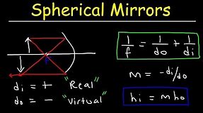 Spherical Mirrors & The Mirror Equation - Geometric Optics