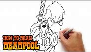 How to Draw Deadpool- Step by Step Lesson