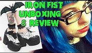 Iron Fist Daytime Sleeper Platform Shoe Unboxing & Review | Emily Boo
