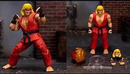 New Street Fighter Ken 1/12 Scale Action Figure fully revealed and preorder information jada toys