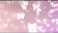 Seamless Pink Butterflies Free Background Videos, No Copyright | All Background Videos
