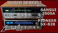 Restored Pioneer SX-828 vs. Working Sansui 2000A: Which Receiver is Best?