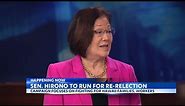 Hawaii US Sen. Hirono announces run for re-election