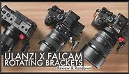Ulanzi and Falcam Rotating Camera Mounting Brackets Review | Horizontal to Vertical Camera plates