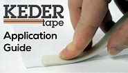 KederTape - Peal and Stick Keder Application Guide for SEG signs
