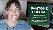 Pantone colors: what are they, how to use them, & how to convert non Pantone