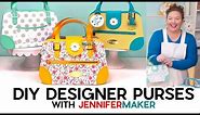 Paper Purses, Handbags, & Wallets - How to Make Unique Designer Gift Bags!