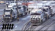 Sunrise in Altoona: 1 Hour Long Video of Norfolk Southern Trains Near Rose Yard & Altoona Station