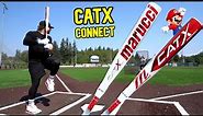 Hitting with the 2023 Marucci CatX Connect | BBCOR Baseball Bat Review