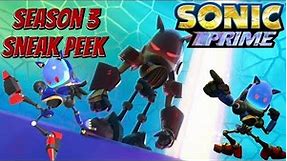 Sonic Prime Season 3 sneak peek( and a new metal Sonic)