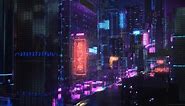 Japan Neon City Live Wallpaper - MoeWalls