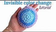CROCHET INVISIBLE COLOR CHANGE - Updated