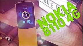 Nokia 8110 4G Dual SIM Banana Phone Unboxing