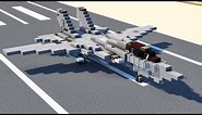 Minecraft F-14 Tomcat Fighter Jet Tutorial