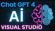 C# Visual Studio Source Code and Entire Project - Chat GPT3Turbo - GPT4 (All versions)