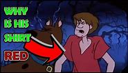 Why does Shaggy wear red sometimes